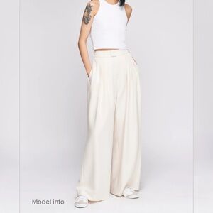 NWT KOTN Plaza Wide-Leg Trousers